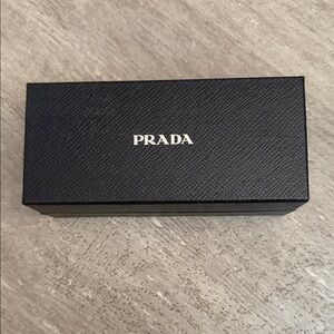 Prada Black Glasses box